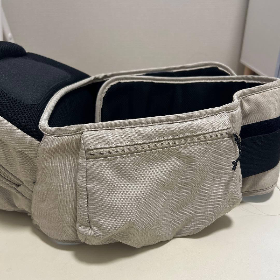 【美品】ポルバンアドバンス　ヒップシート　アイボリー2024年購入