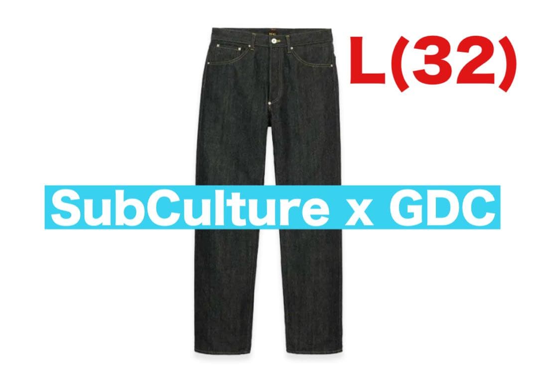 パンツ SubCulture x GDC Cowboy Denim Pants