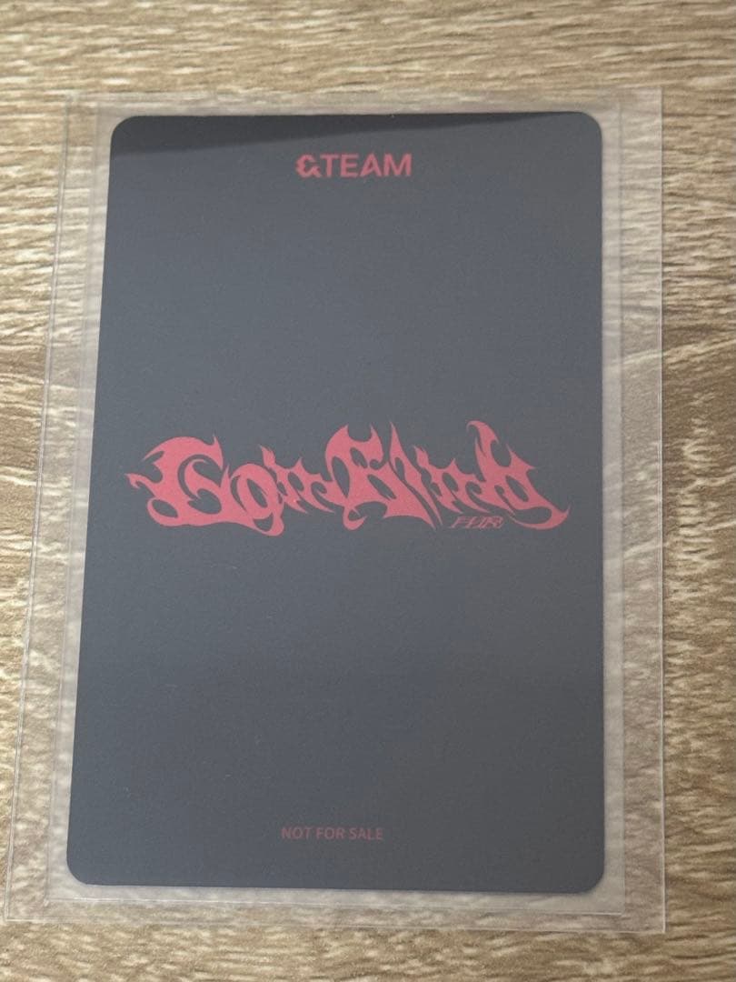 &TEAM Go in Blind チェキサイン会トレカ　YUMA ユウマ