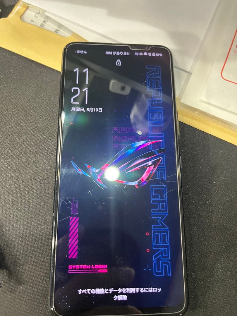 SIMフリー　ASUS ROG Phone6