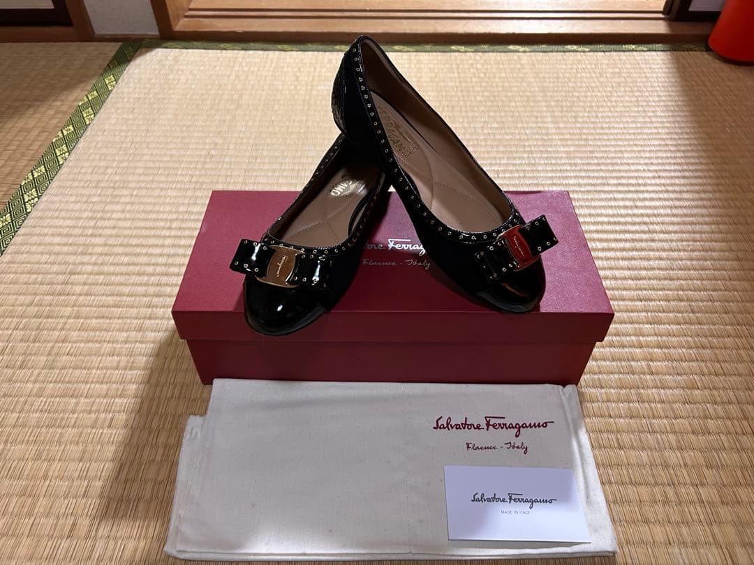 【美品】Salvatore Ferragamo 靴 ヴァリナ