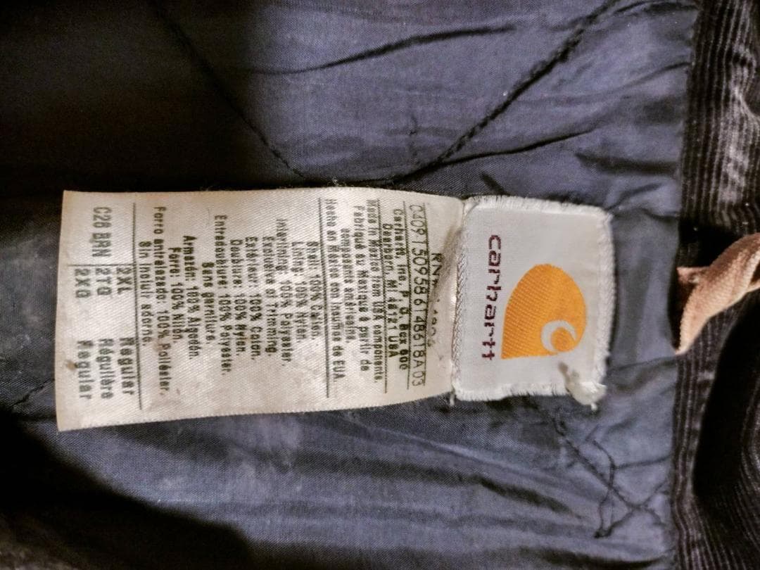 ど*ど様 カーハート　　ダック トラディショナルコート　CARHARTT 2XL