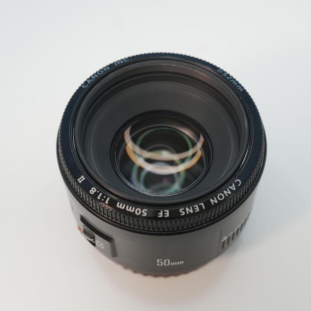 Canon純正 50mm F1.8 標準レンズ 美品 a5191