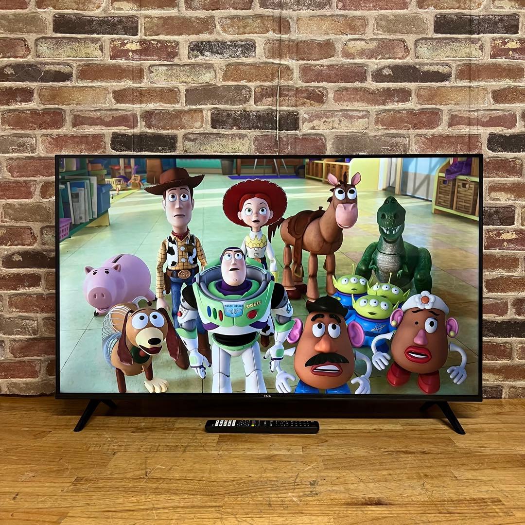 TCL 43V型 4K液晶テレビ Google TV 43P635 2022年製
