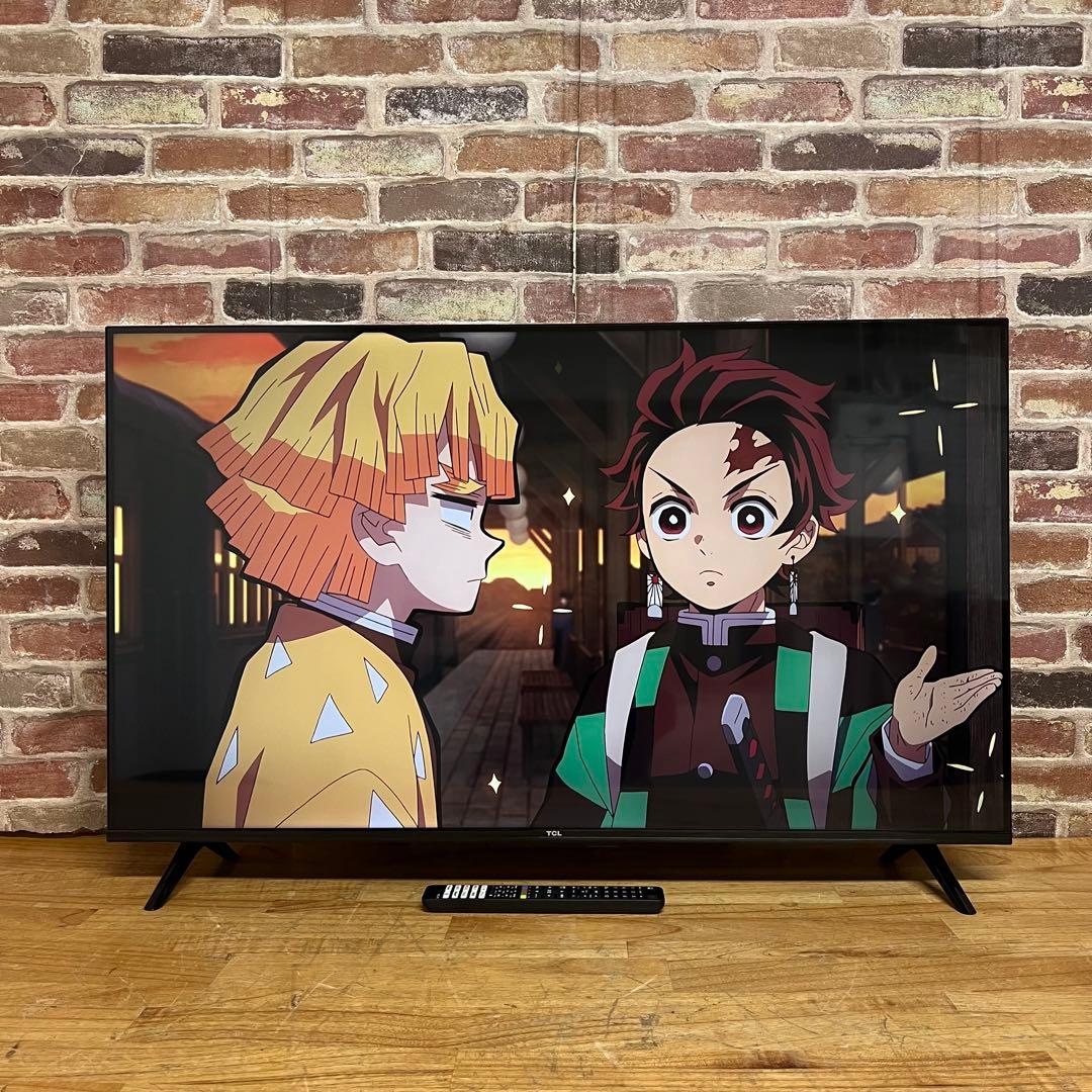 TCL 43V型 4K液晶テレビ Google TV 43P635 2022年製