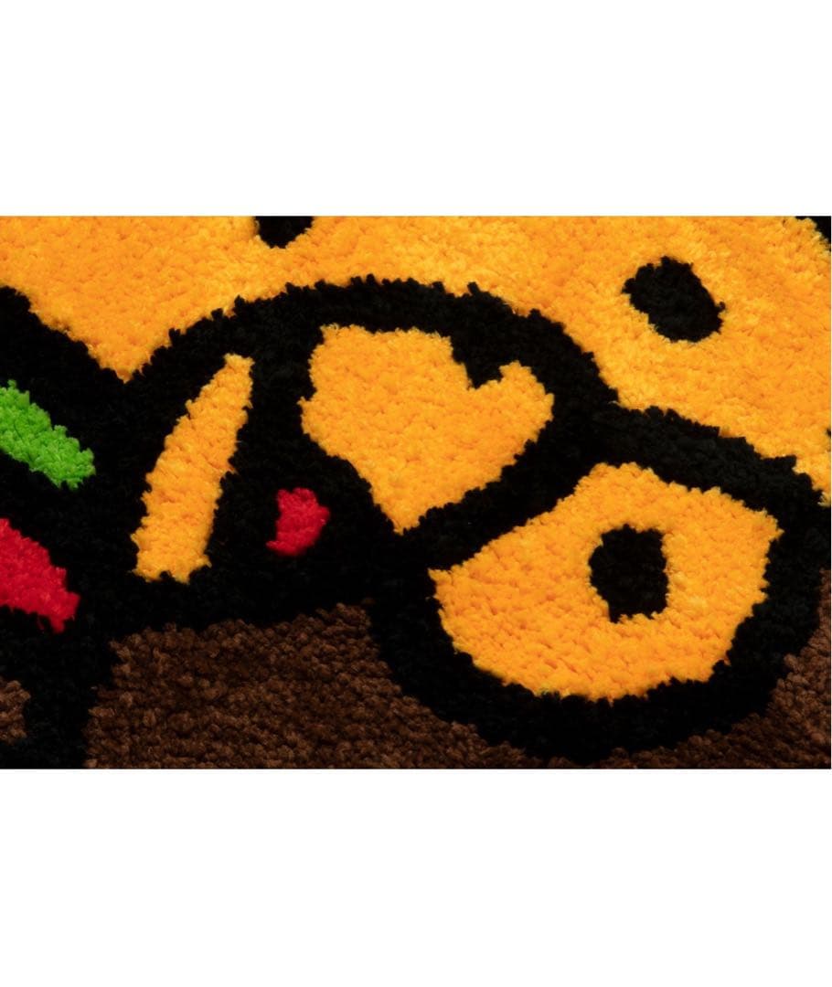 アベイシングエイプ　BAPE BABY MILO HAMBURGER RUG