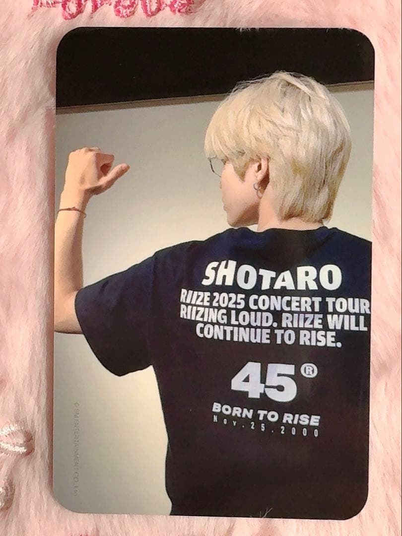 RIIZING LOUD ソウルコン ショウタロウ Tシャツ トレカ