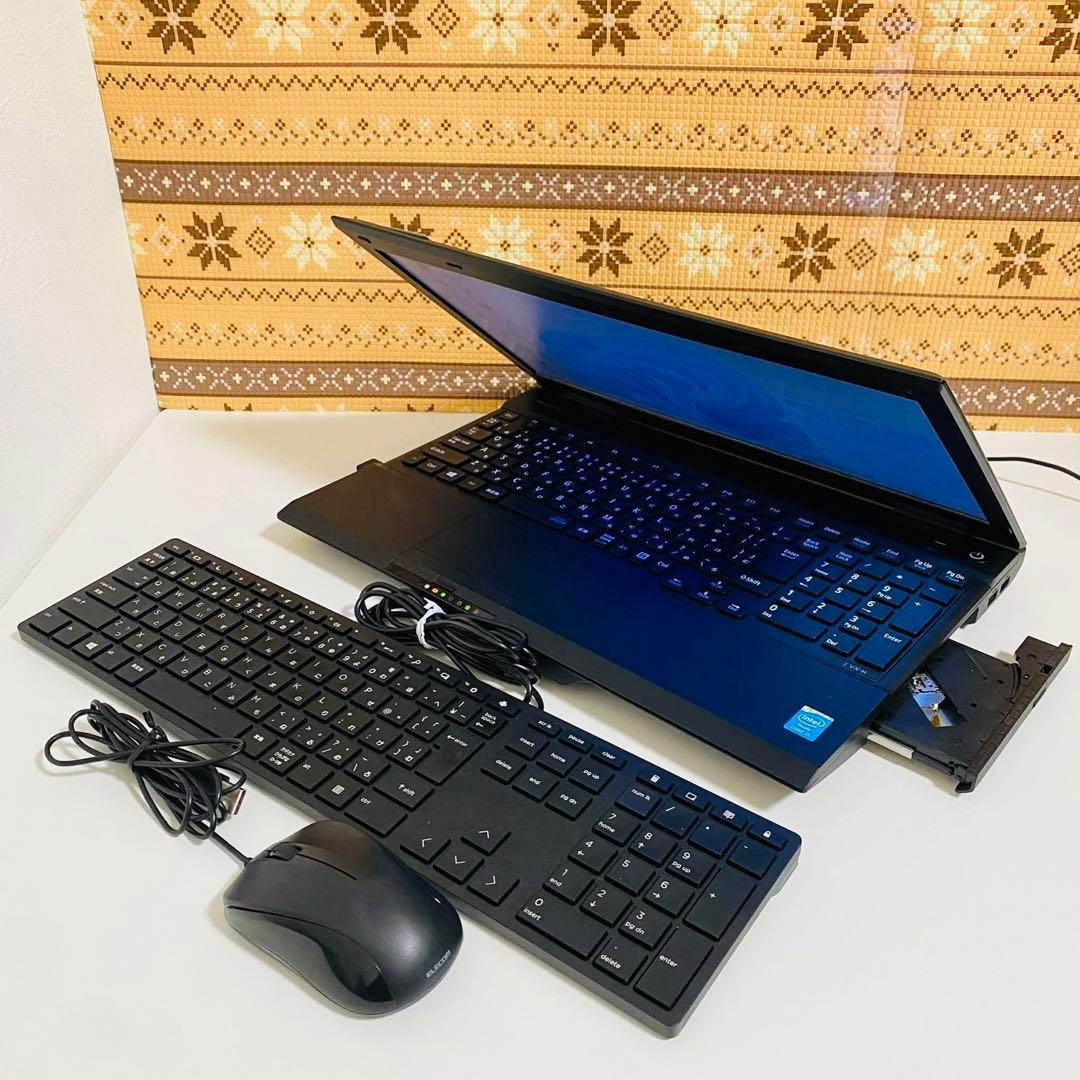 Y98 NECノートパソコンi5高速SSDサクサクWindows11オフィス付き