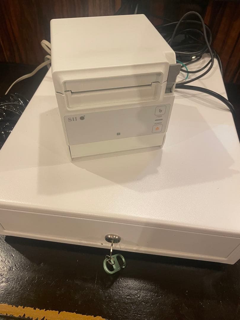 【期間限定】【破格】SII レシートプリンターと小銭入れ