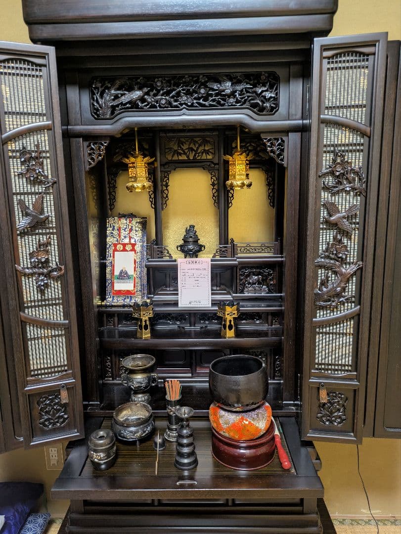 御仏壇　アンティーク家具