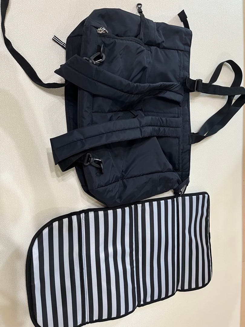 【美品】アニエスベー　ペアレンツバッグ　マザーズバッグ