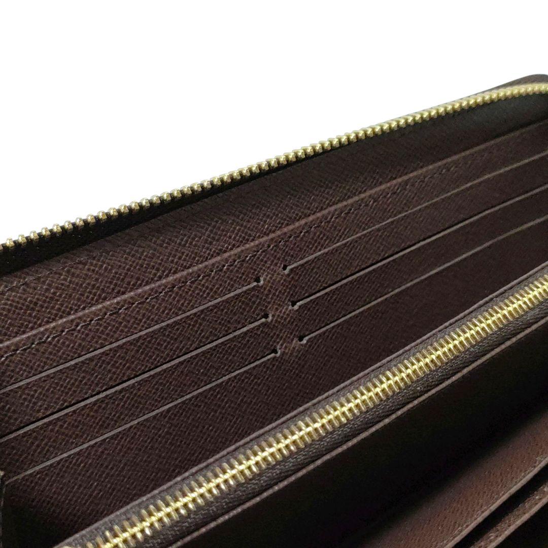 未使用級＊ルイヴィトン ダミエ エベヌ ジッピーウォレット N41661 長財布