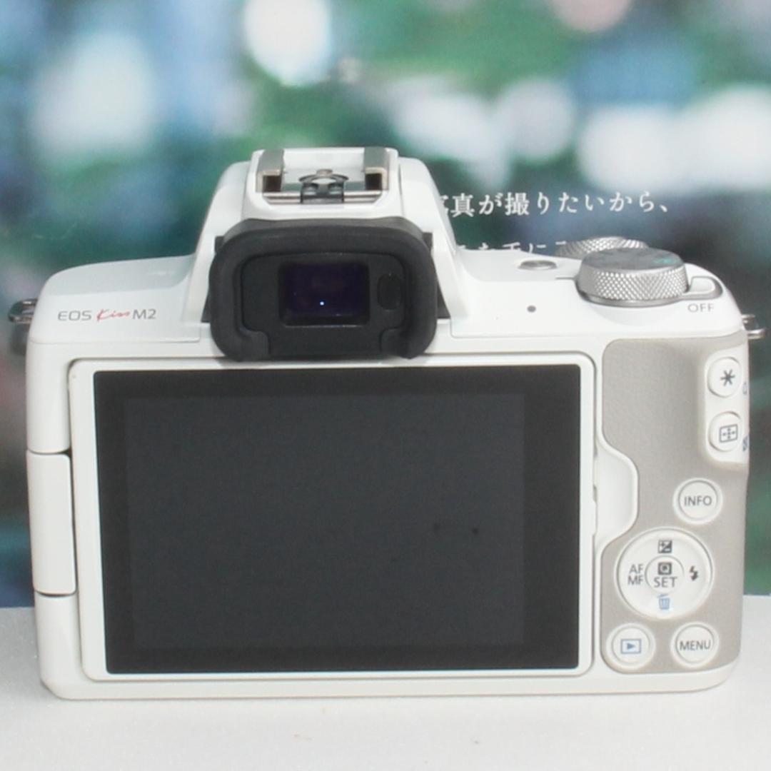 ❤️予備バッテリー付き❤️Canon EOS kiss M2 近遠対応レンズ❤️