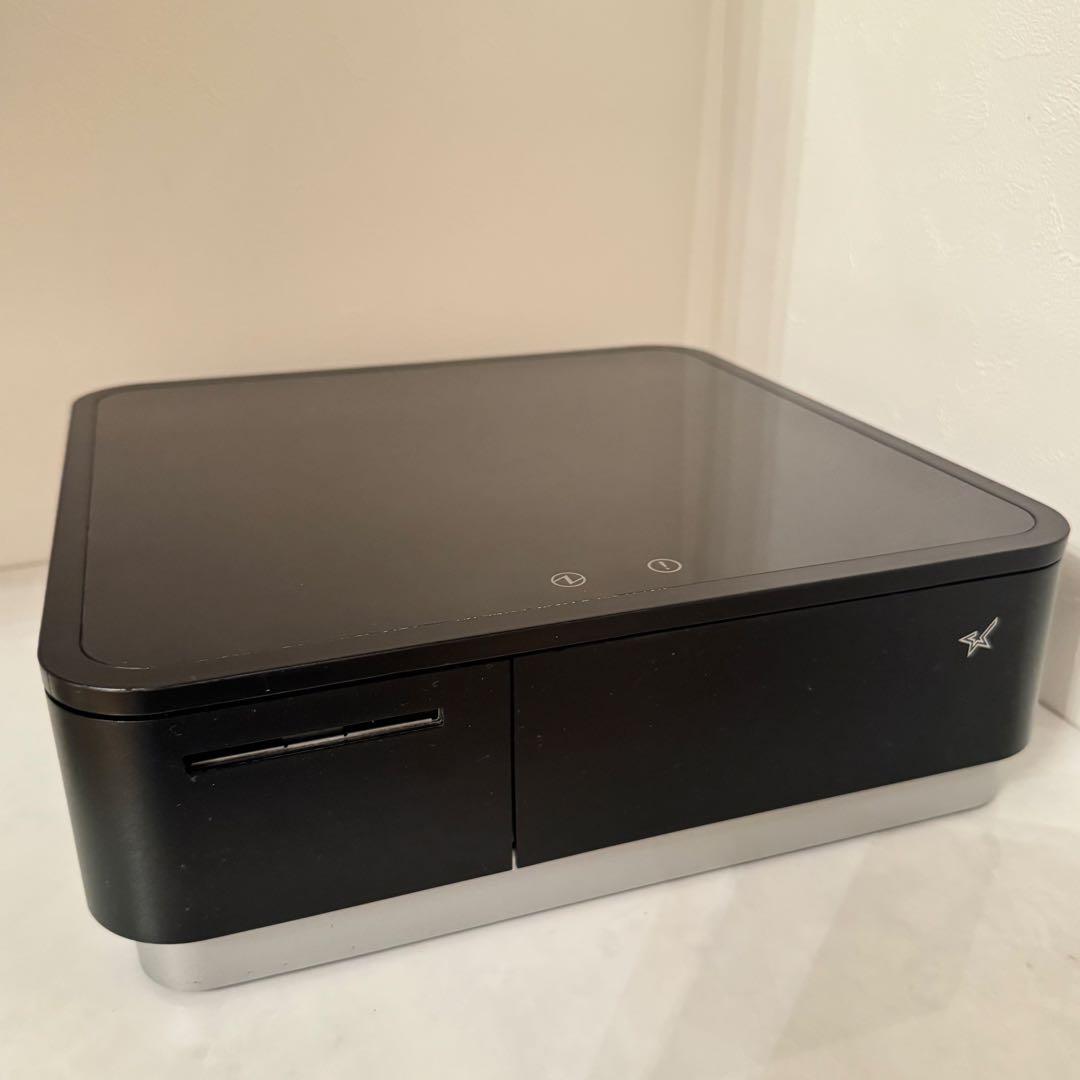 サーマルプリンター付きドロアー POP10BLK JP ■エアレジ対応