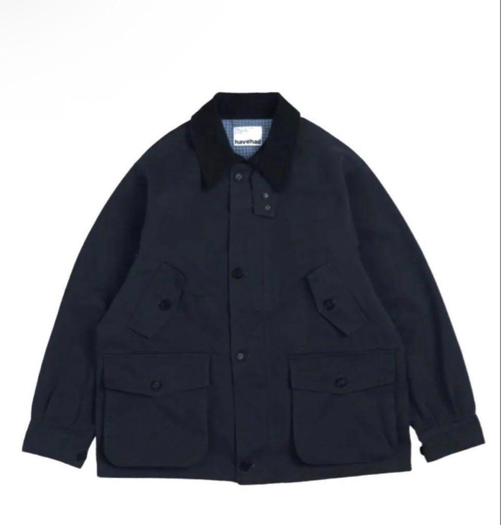 【新品】Havehad ユーティリティフィールドコート　ネイビー　Ｌ