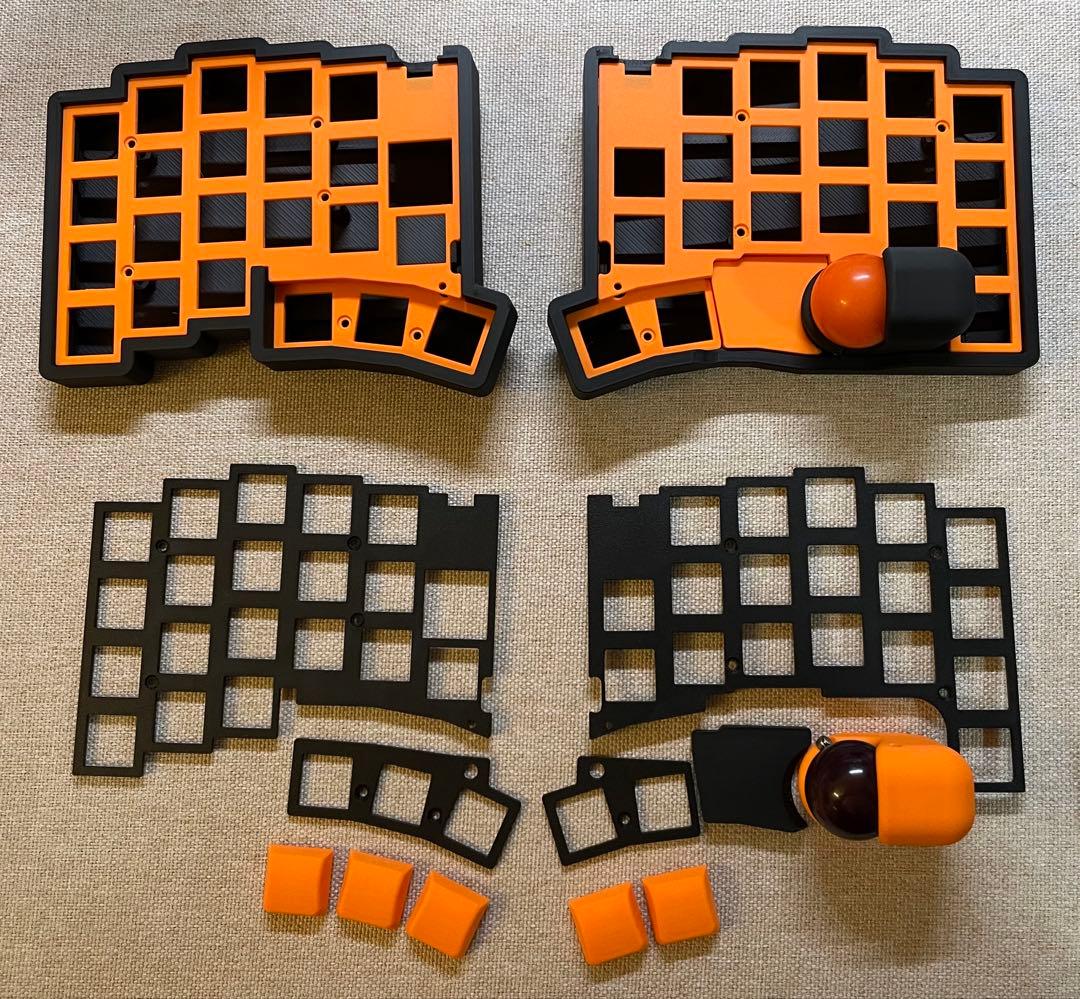 【Shota氏専用】左右分割式トラックボール付きワイヤレスキーボード