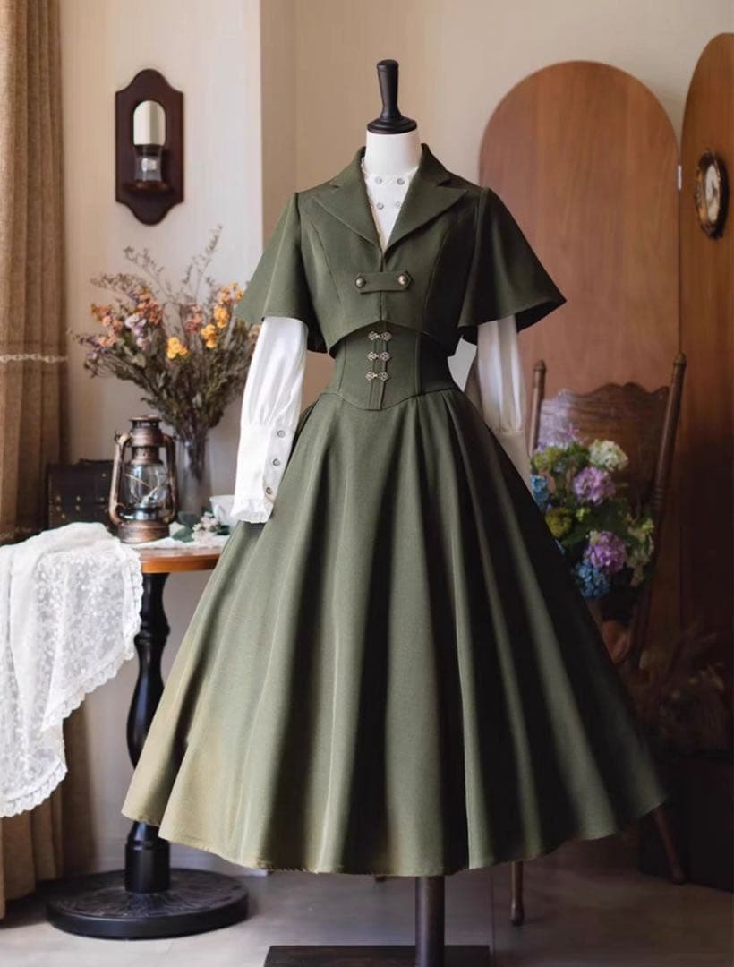 Forest Wardrobe クラシカル　ロリータファッション　ロリィタ　緑