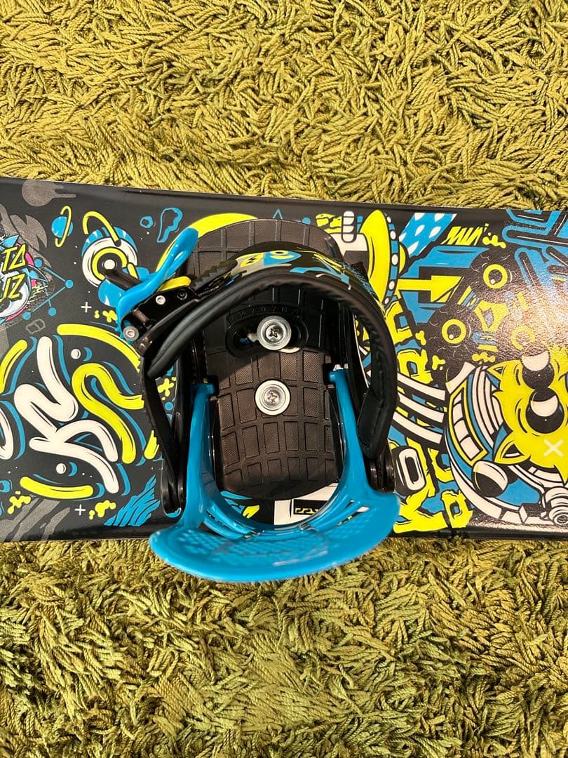 K2 Mini Turbo キッズ スノーボード ビンディング　2点 100cm