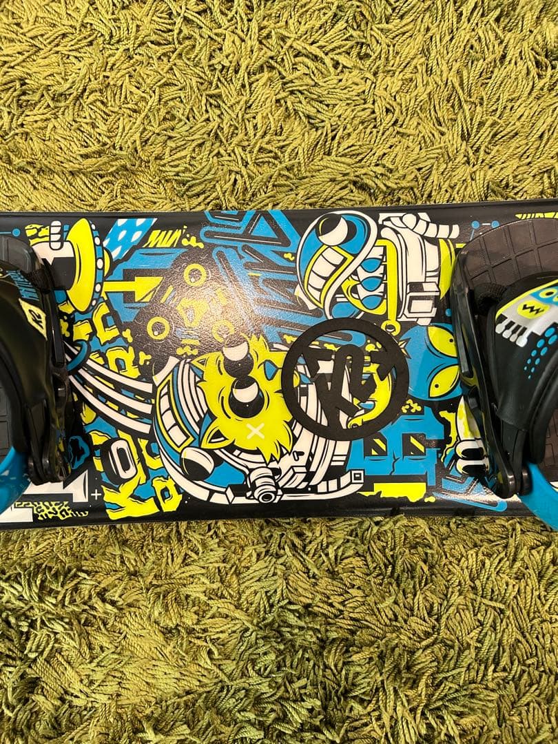K2 Mini Turbo キッズ スノーボード ビンディング　2点 100cm