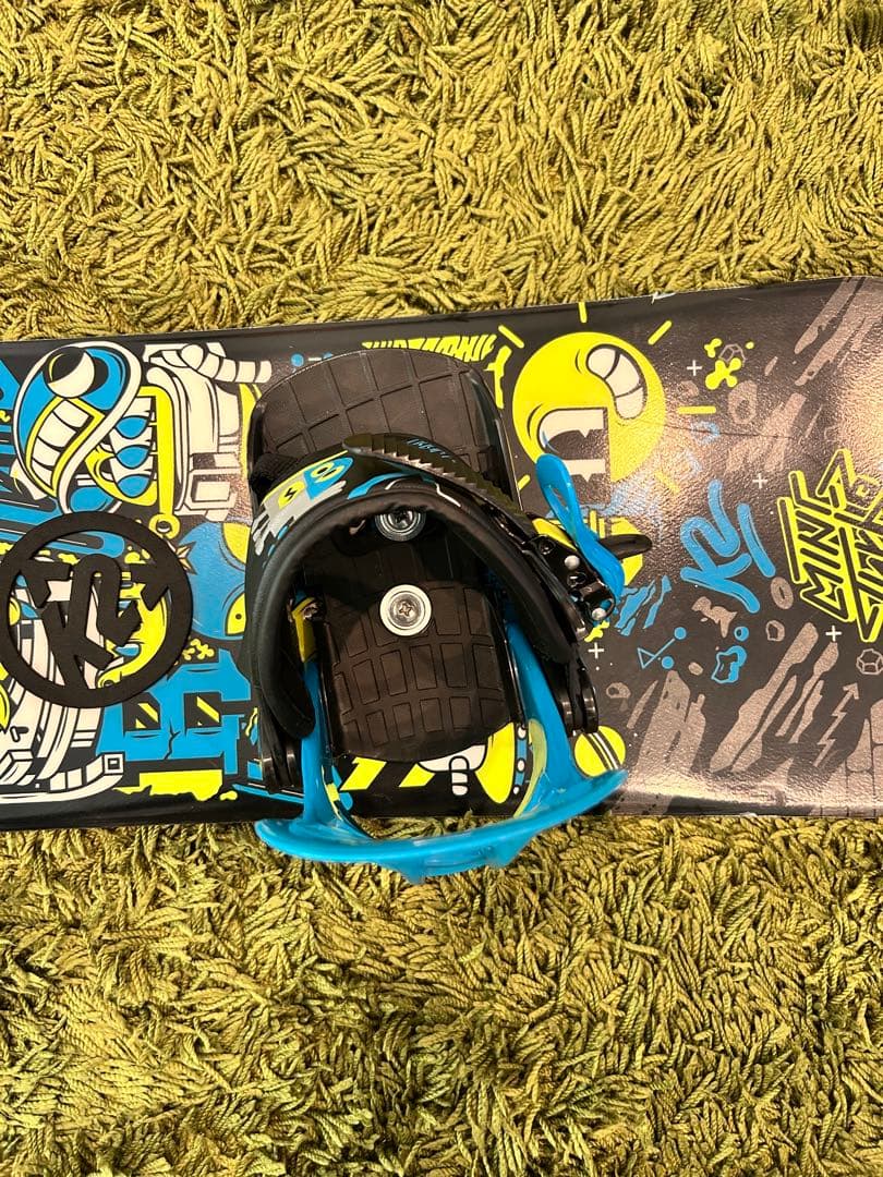 K2 Mini Turbo キッズ スノーボード ビンディング　2点 100cm