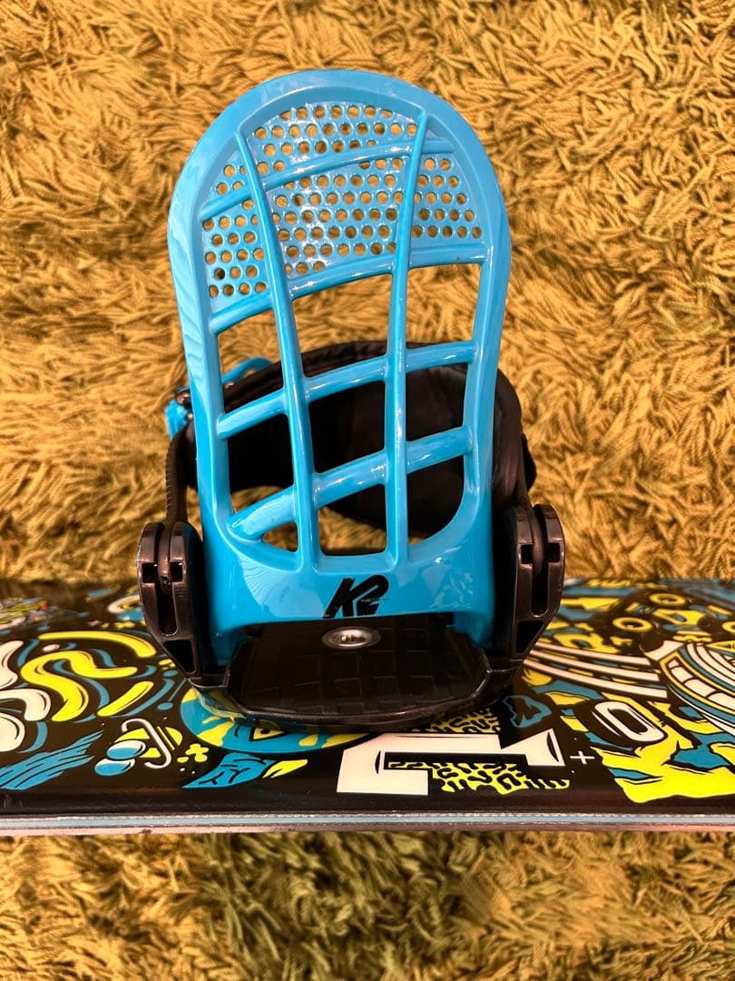 K2 Mini Turbo キッズ スノーボード ビンディング　2点 100cm