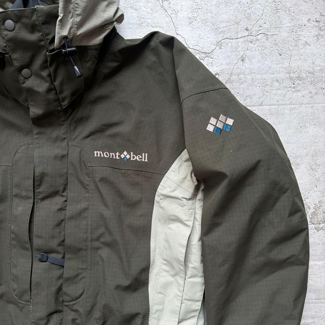 【希少廃盤品】モンベル フリースタイルパーカー　ゴアテックス XS