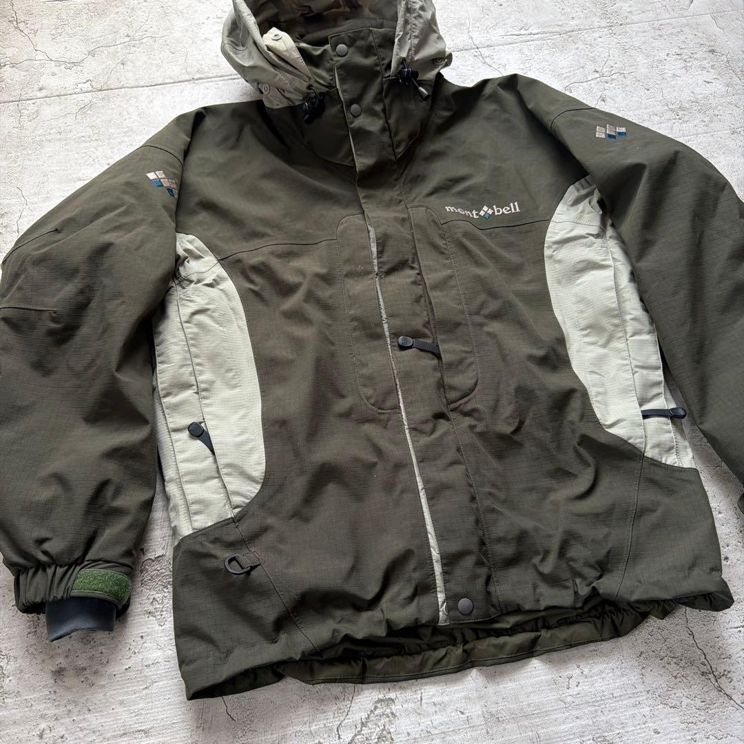 【希少廃盤品】モンベル フリースタイルパーカー　ゴアテックス XS