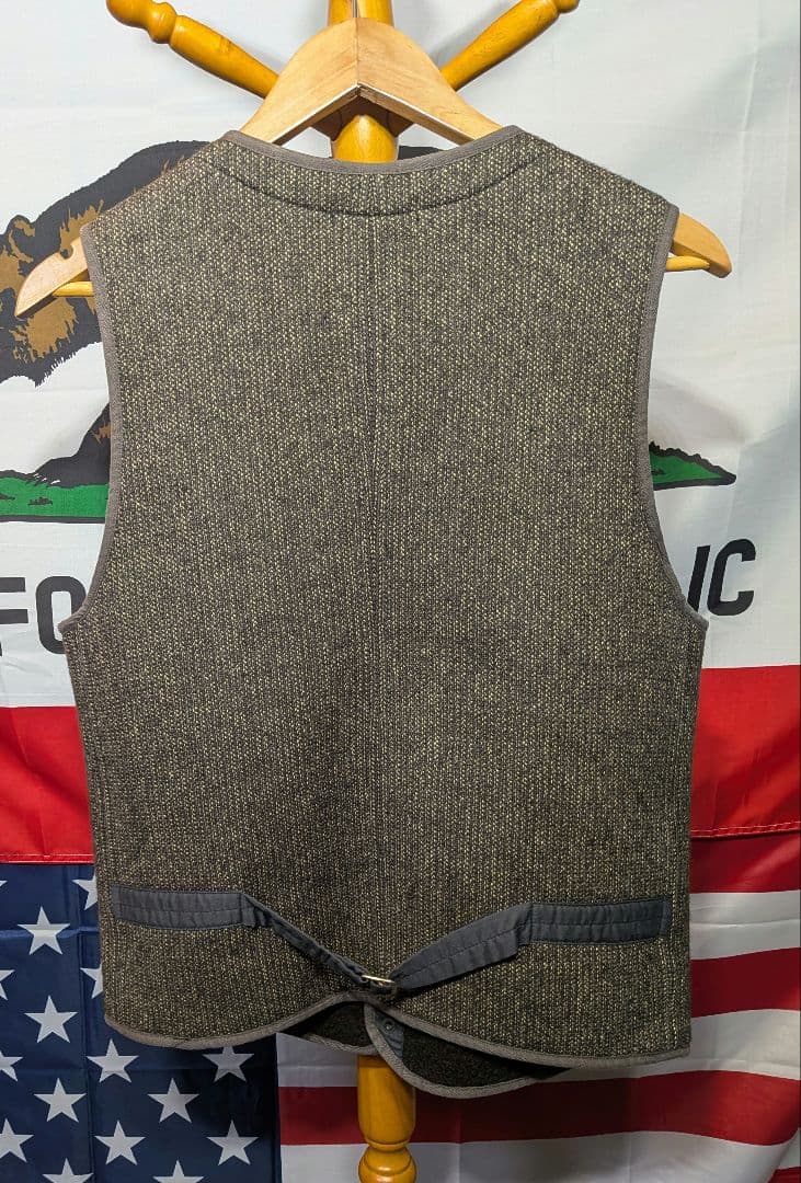 【ボタン難有り】フルカウント ブラウンズ ビーチクロス ベスト 40