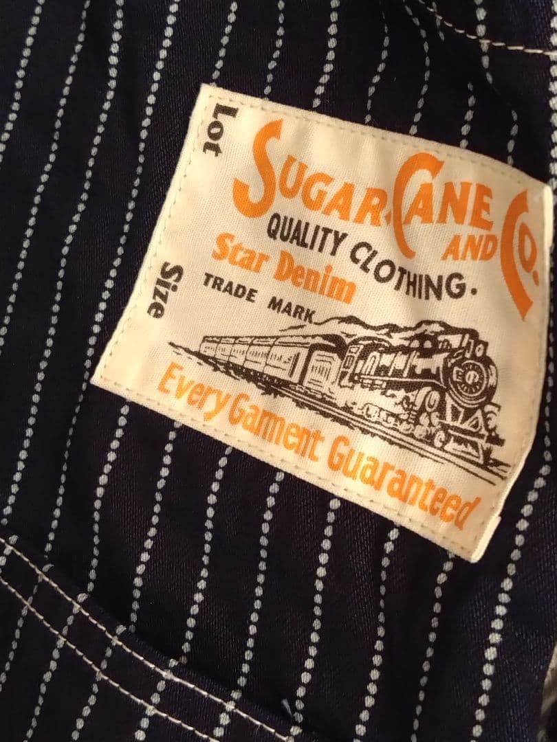 ☆シュガーケーン　ウォバッシュストライプサロペット☆