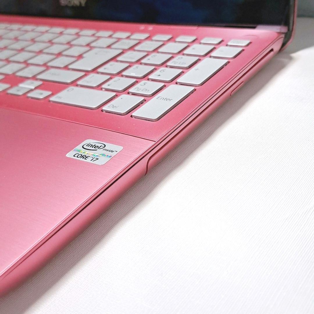 【ジャンク】SONY VAIO ピンク ストレージ無 i7 ノートパソコン