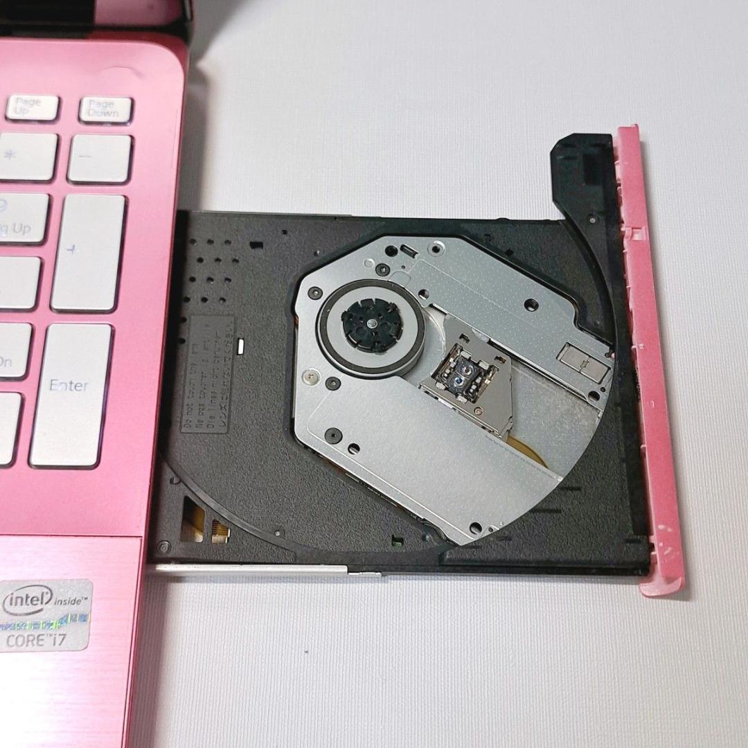 【ジャンク】SONY VAIO ピンク ストレージ無 i7 ノートパソコン