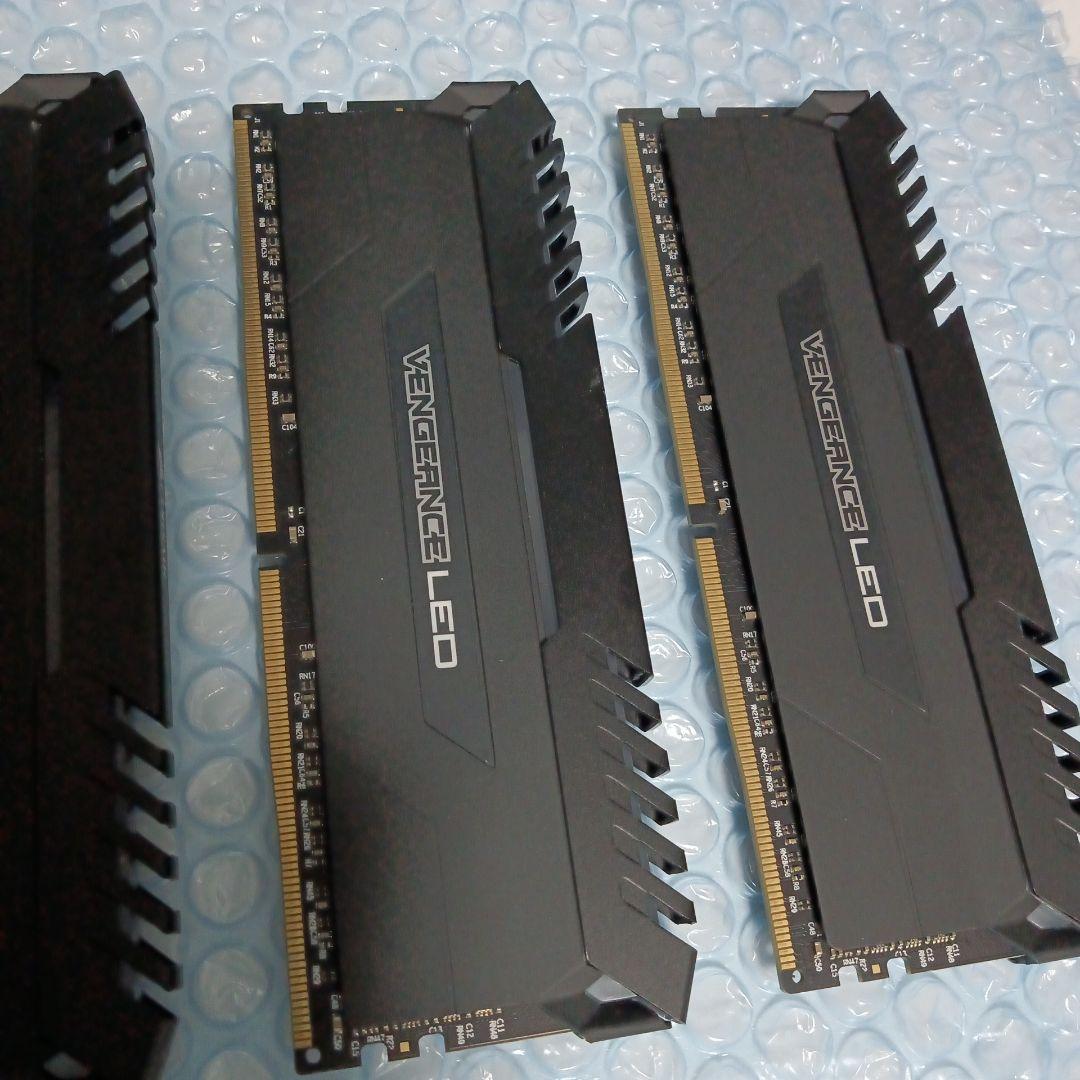 DDR4メモリ 32GB(8GB4枚組) Corsair [DDR4-3200]