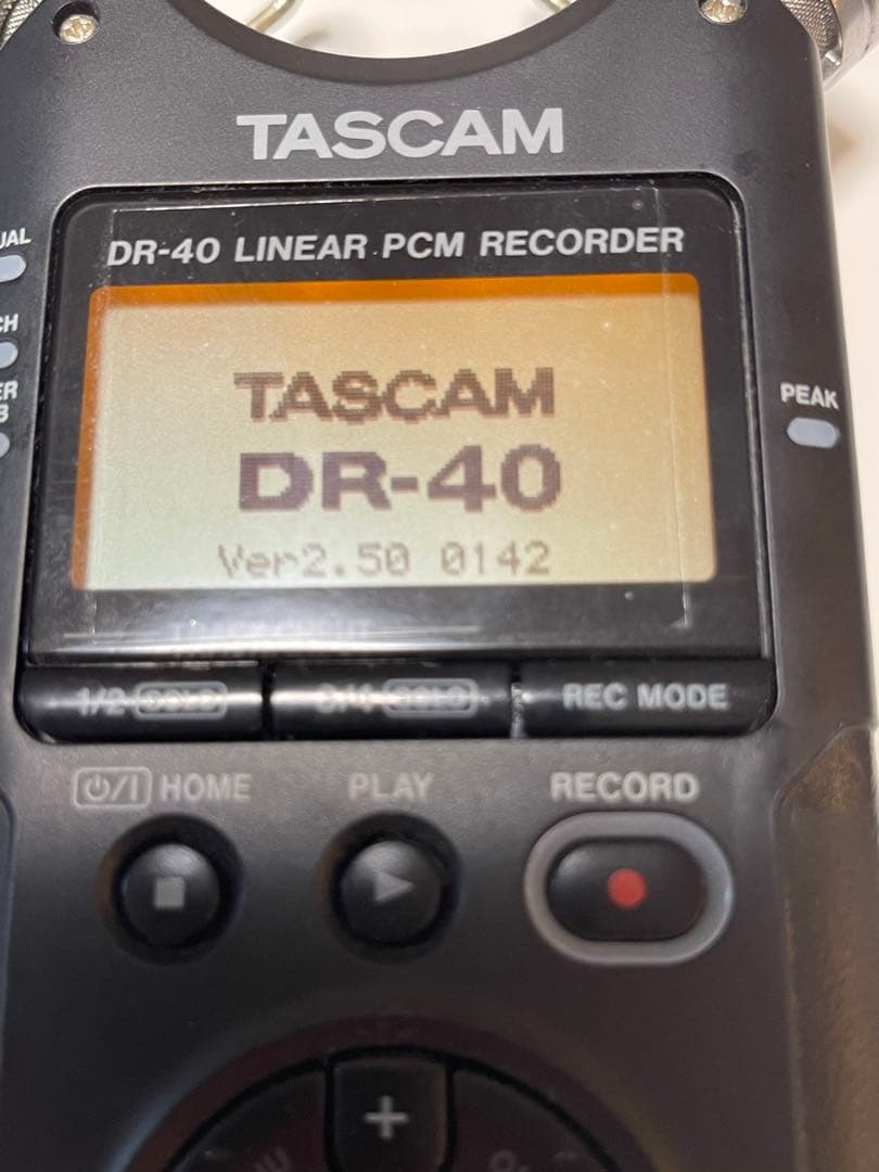 tascam DR-40 ver2 レコーダー　本体とケース