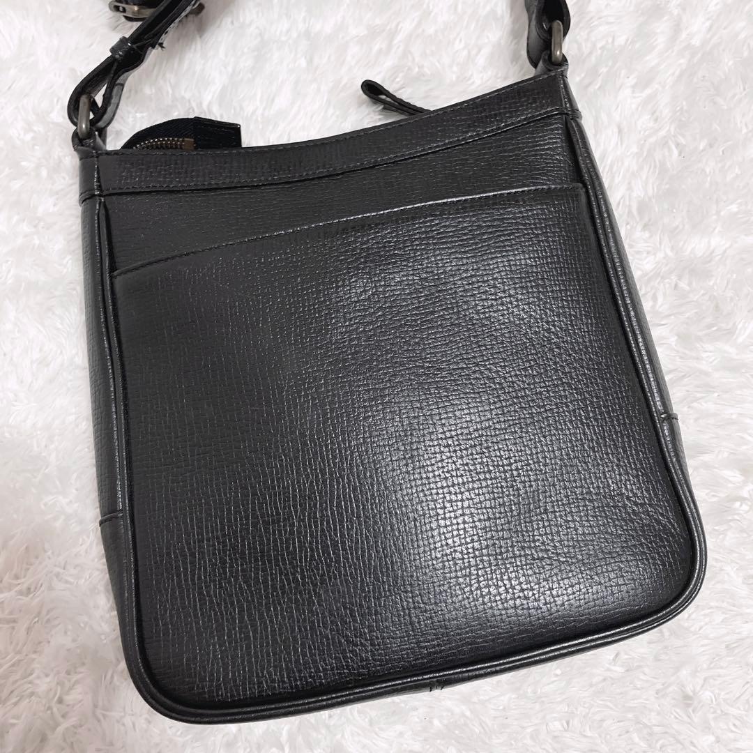 バーバリー☆クロスボディ ショルダーバッグ ブラック メンズ