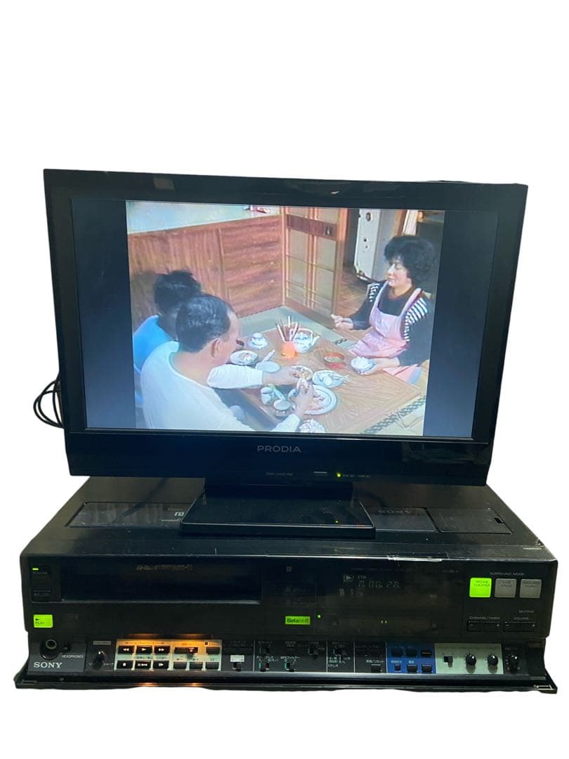 ソニー SONY ビデオカセット ベータマックス SL-EX7 ベータデッキ