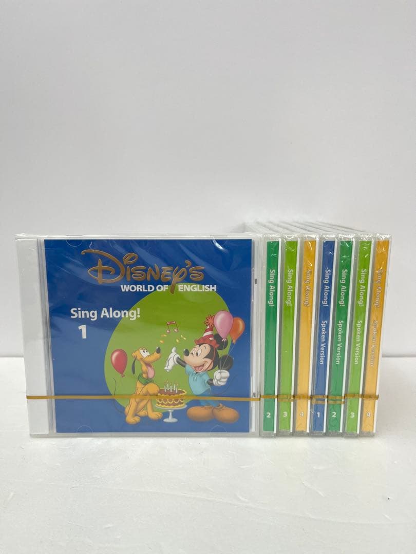 シングアロング フルセット 新子役DVD ディズニー英語 dwe CD 絵本