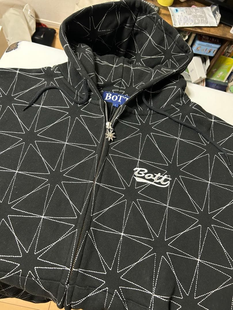 トップス BoTT SPARKLE STITCH ZIP HOODIE