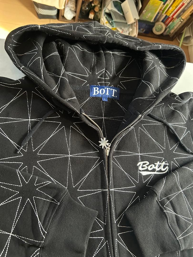 トップス BoTT SPARKLE STITCH ZIP HOODIE