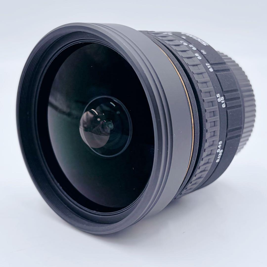 【完動品】美品 シグマ 8mm F3.5 EX DG FISHEYE ニコン用