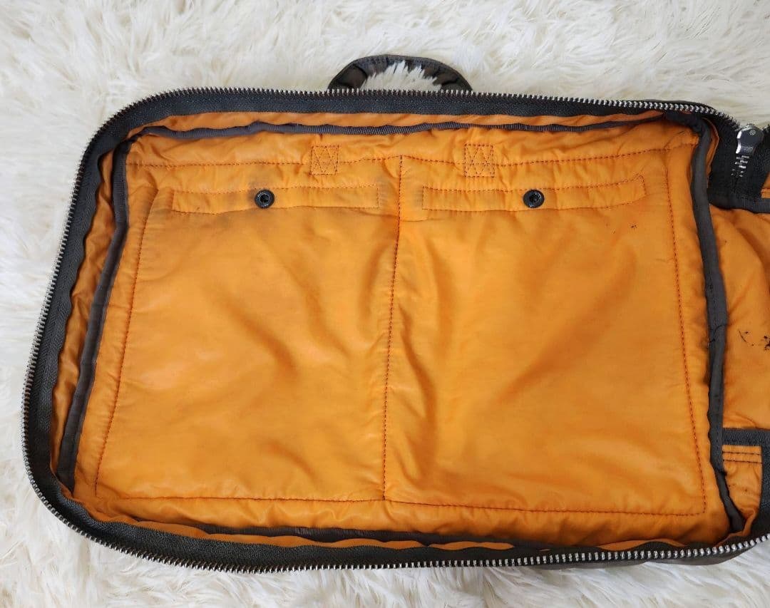 希少 PORTER タンカー 3way ビジネスバッグ シルバーグレー