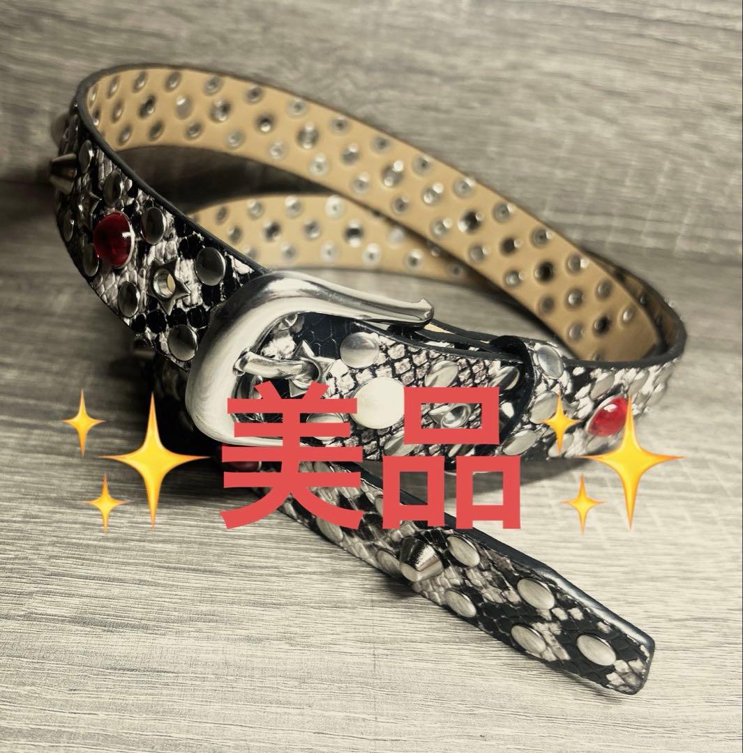 JADED LONDON　スネーク柄　ベルト　ENHYPEN ソヌ着用