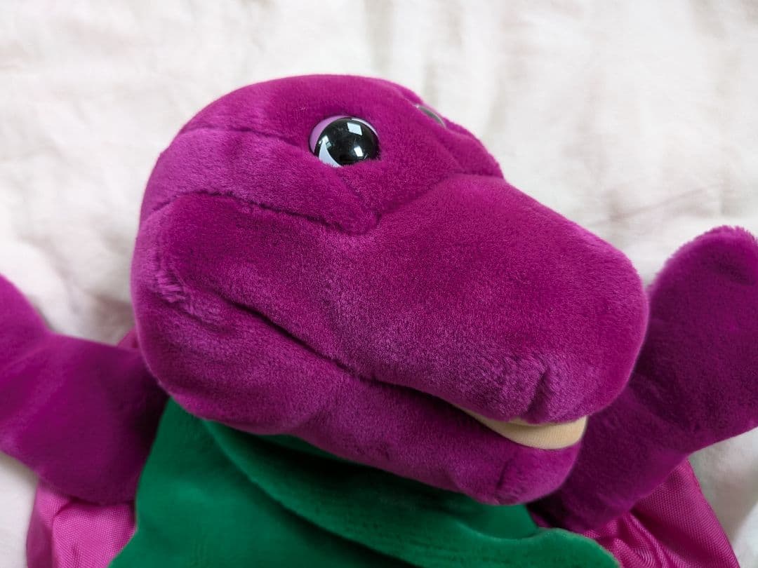 キッズ古着 vintage Barney バーニー ぬいぐるみリュック
