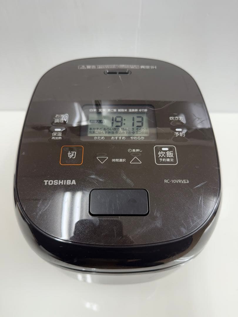 TOSHIBA 真空圧力IH ジャー炊飯器RC-10VRVE3 2023年製