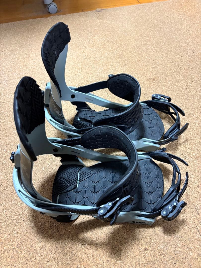 SALOMON スノーボード ビンディング グレー/ブラック/サイズL