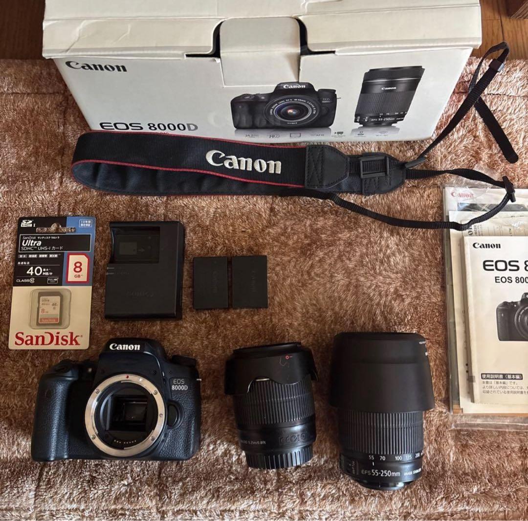Canon EOS 8000D デジタル一眼レフ