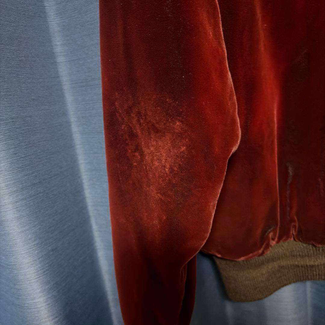 スカジャン　ベロア　ベルベット　Vintage