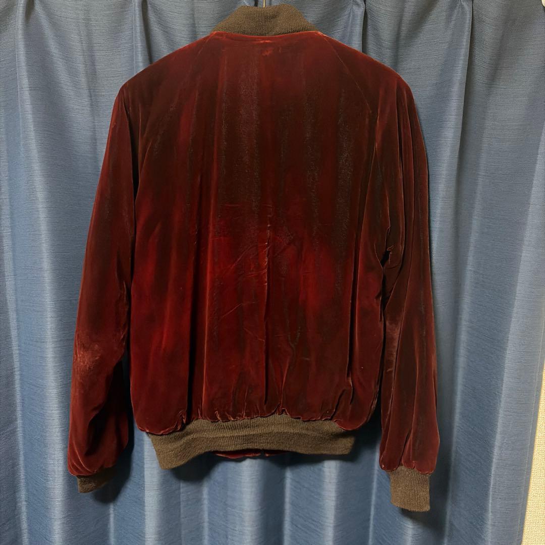 スカジャン　ベロア　ベルベット　Vintage