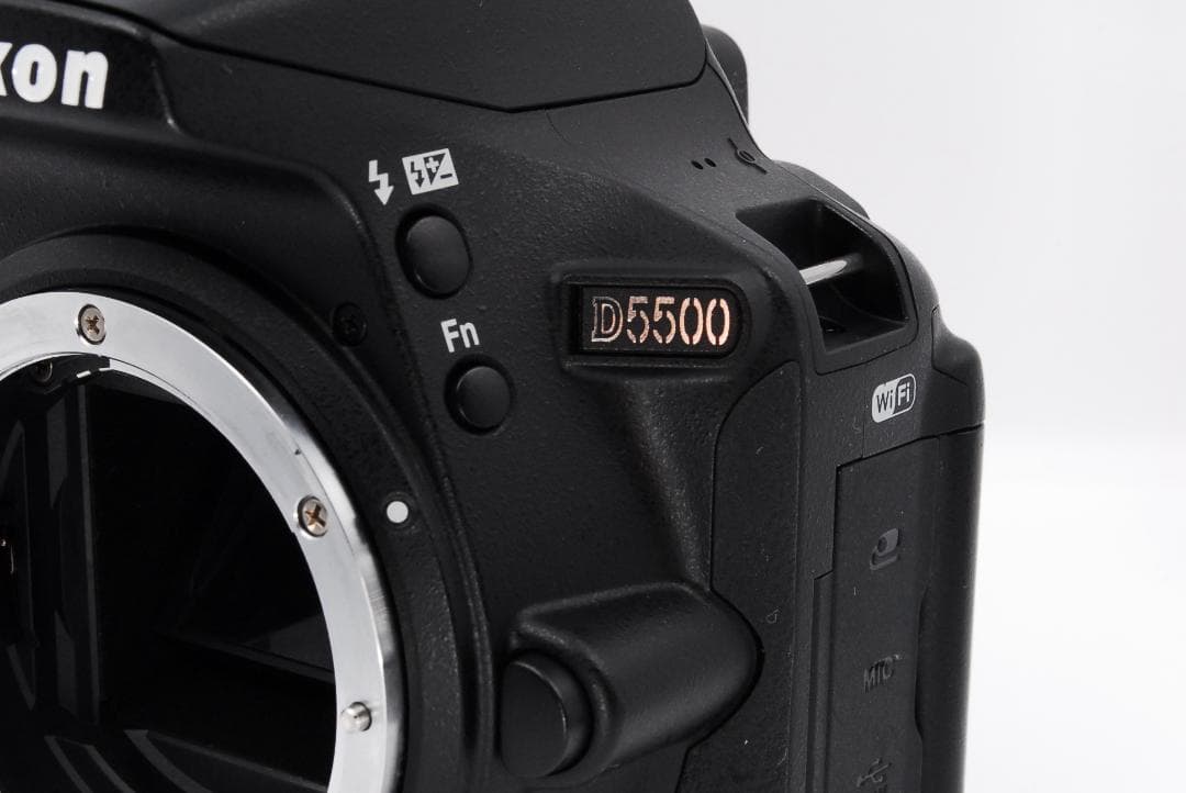 新品級美品 Wi-Fi搭載 ニコン Nikon D5500 ダブルレンズセット