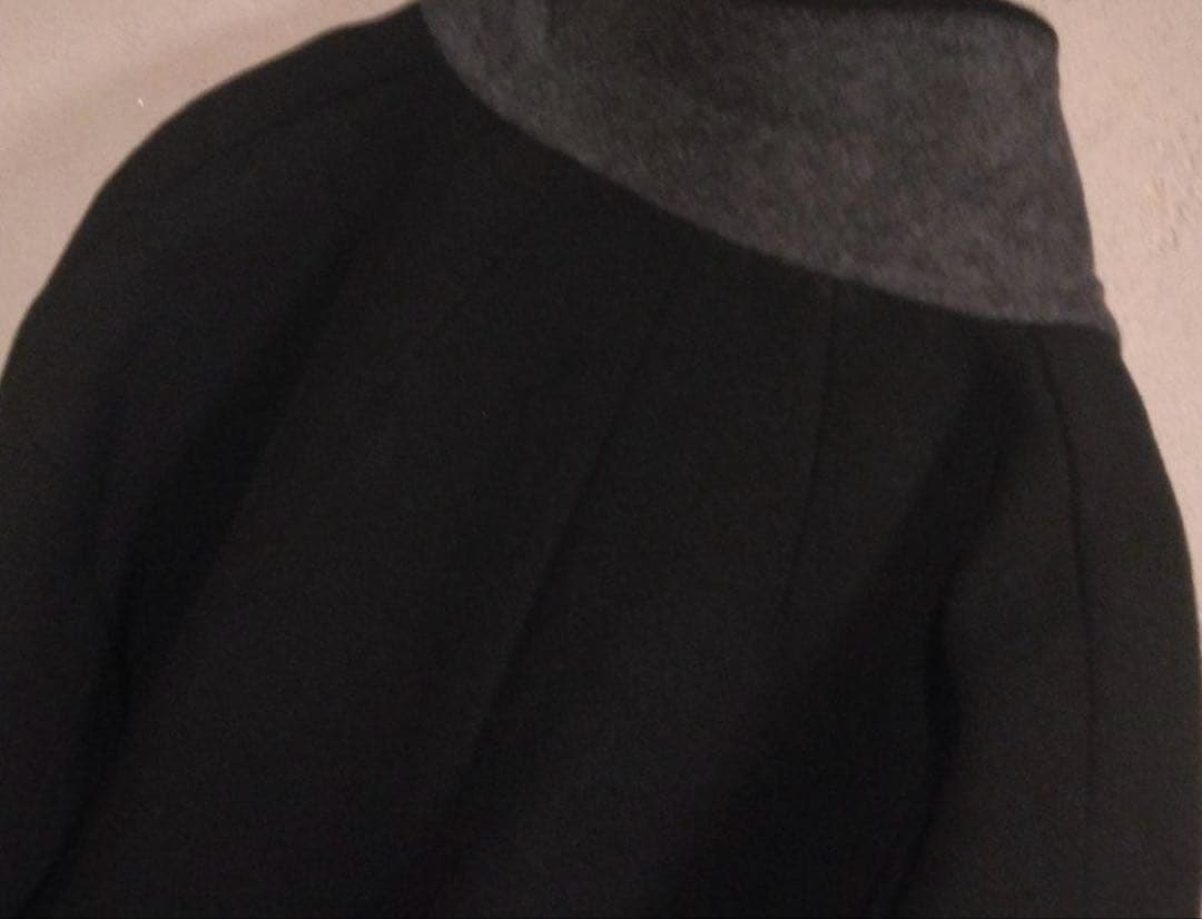 Spick and Span サイズ36 モッサジャケットライクコート 黒