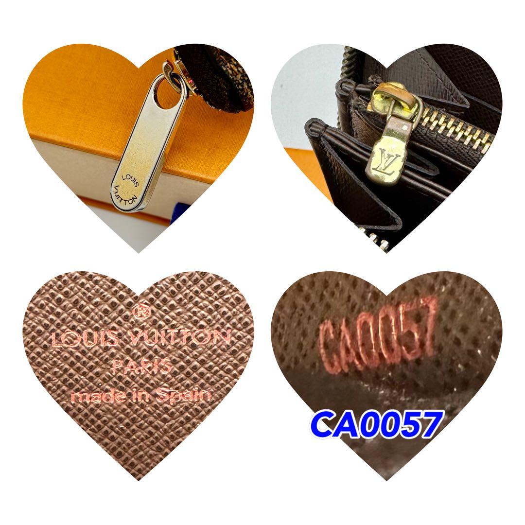 ルイヴィトン ダミエ ジッピーウォレットラウンドファスナー長財布